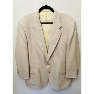 Vintage Garrison Park Blazer-Beige-Siegels Big & Tall-Evansville Indiana-Size 42